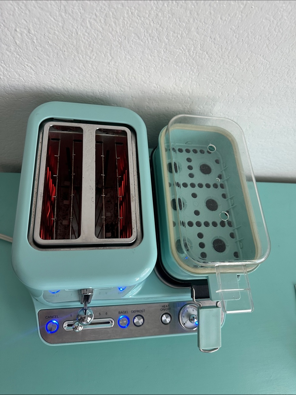 Nostalgia Classic Retro 3-in-1 Breakfast Station used, great condition. - Picture 12 of 17